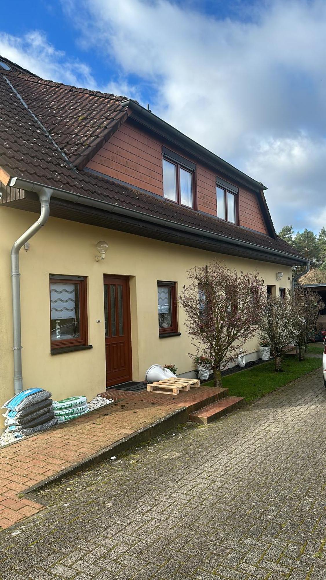 Zum Kaeutzchen 120Qm Ferienhaus 8 Personen 4 Schlafzimmer Nossentiner Huette Buitenkant foto